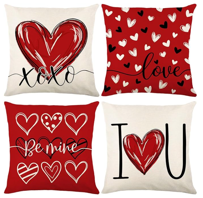 Valentine's day Pillow Covers